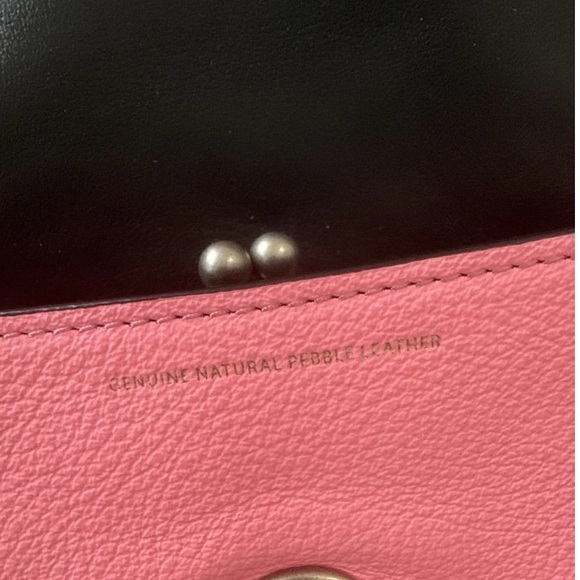 Coach 1941 Dinky 15 Wild Tea Rose Fringe Crossbody Bag NWT Ltd Ed Pink Leather - Picture 8 of 16